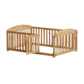 Houten Kinderbed met Afneembare Zijwand